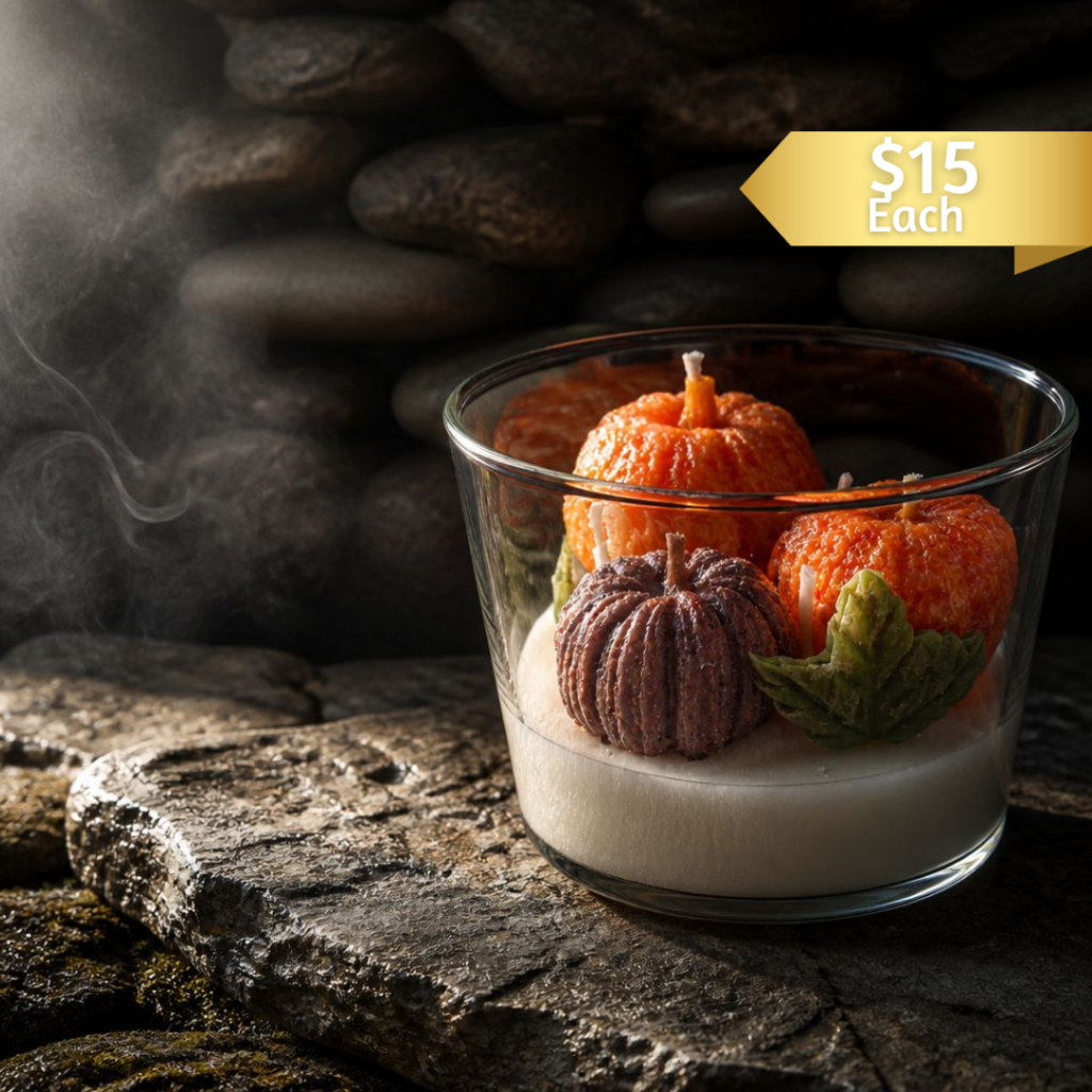vaso con calabazas
